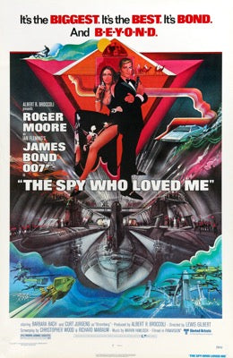 Spy Who Loved Me (1977) original movie poster for sale at Original Film Art - Vintage Movie Posters