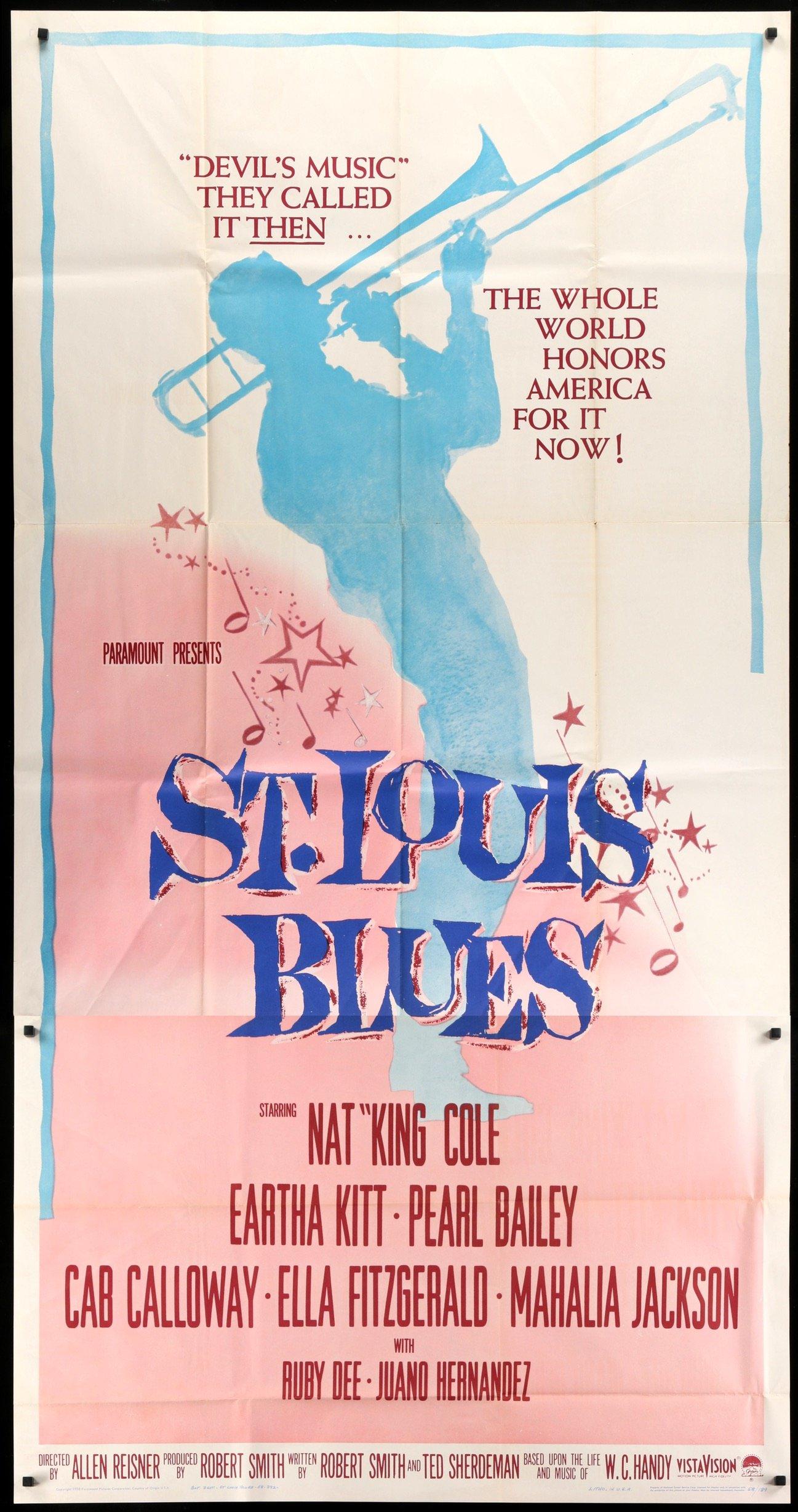 St. Louis Blues (1958) original movie poster for sale at Original Film Art - Vintage Movie Posters