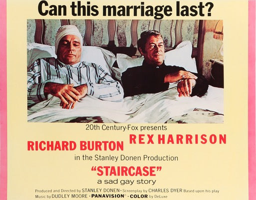 Staircase (1969) original movie poster for sale at Original Film Art - Vintage Movie Posters