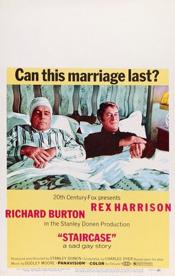 Staircase (1969) original movie poster for sale at Original Film Art - Vintage Movie Posters
