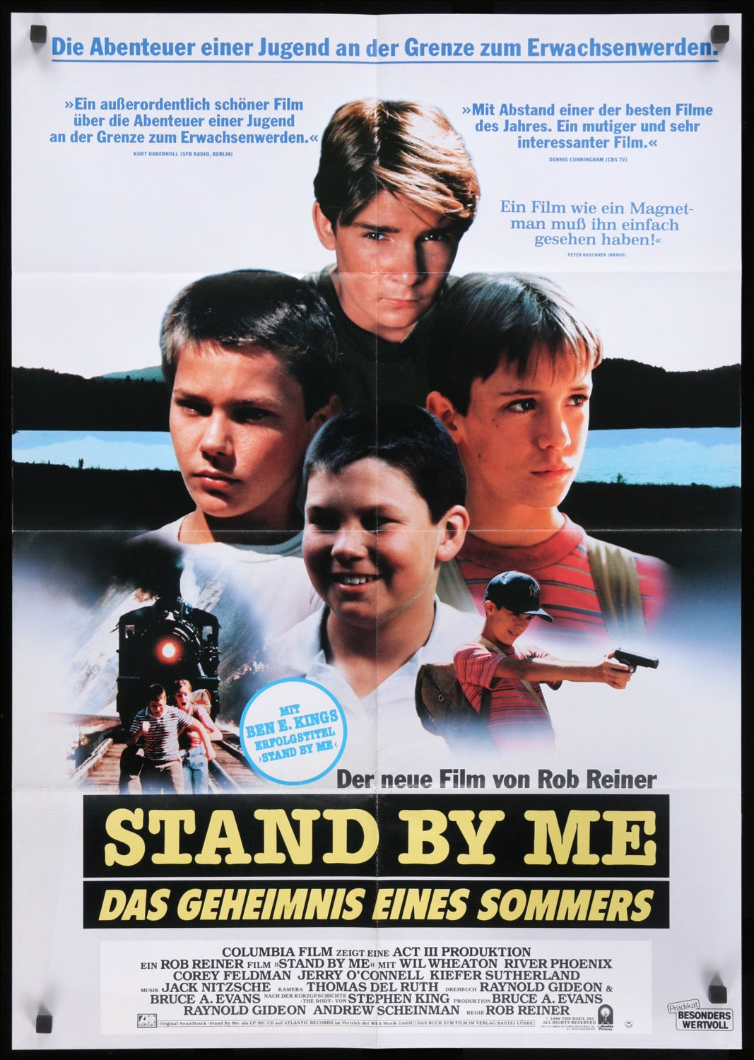 Stand By Me (1986) original movie poster for sale at Original Film Art