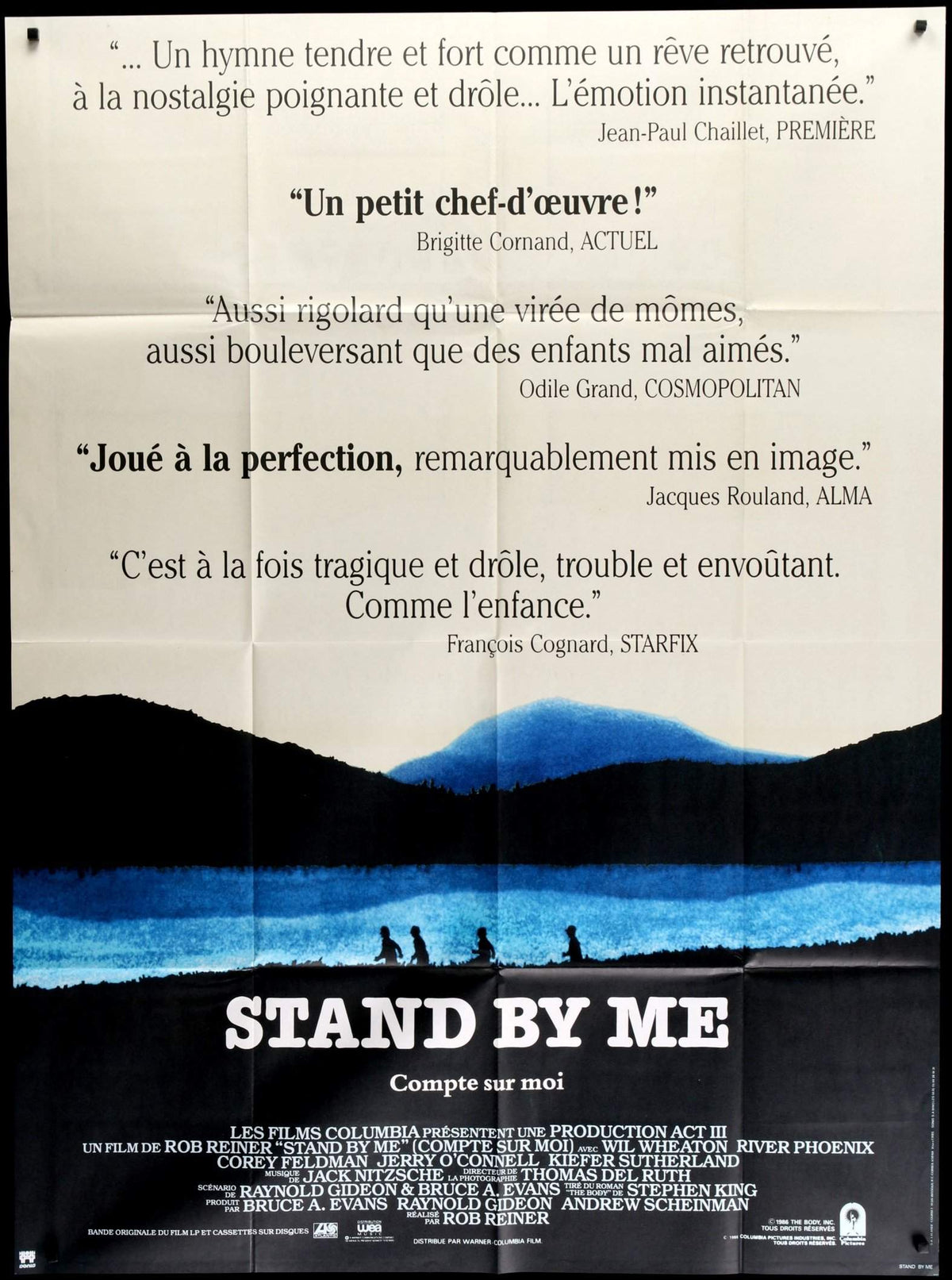 Stand By Me (1986) original movie poster for sale at Original Film Art - Vintage Movie Posters