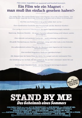 Stand By Me (1986) original movie poster for sale at Original Film Art - Vintage Movie Posters