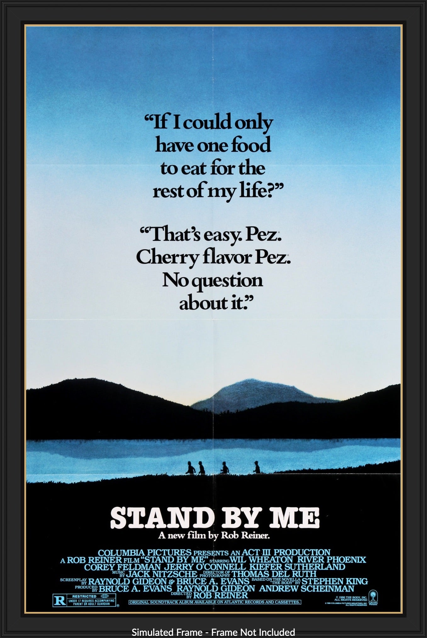 Stand By Me (1986) original movie poster for sale at Original Film Art - Vintage Movie Posters