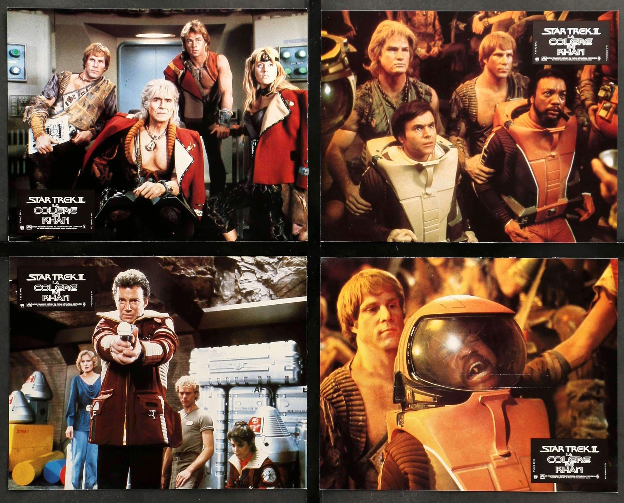 Star Trek II: The Wrath of Khan (1982) Lobby Cards - Set of 10 original movie poster for sale at Original Film Art