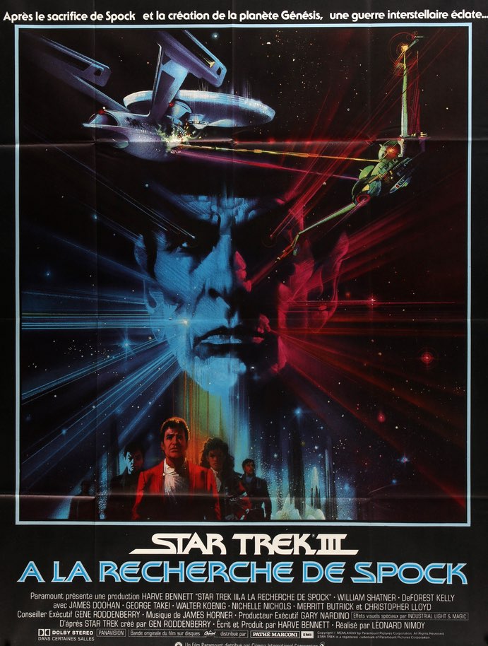 Star Trek III: The Search for Spock (1984) original movie poster for sale at Original Film Art - Vintage Movie Posters