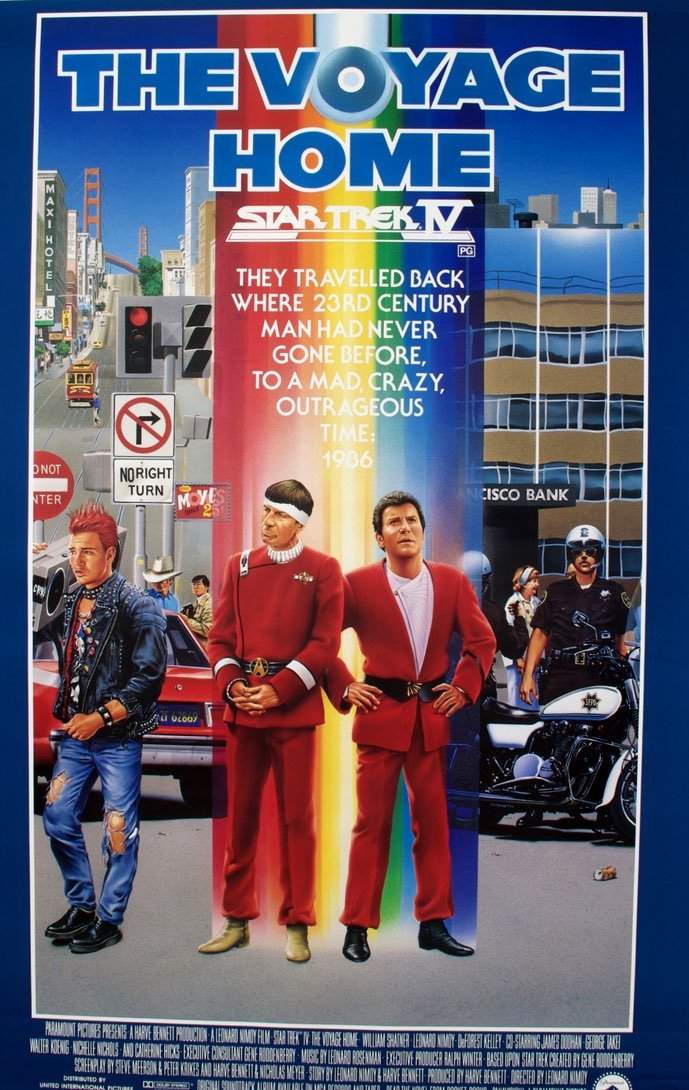 Star Trek IV: The Voyage Home (1986) original movie poster for sale at Original Film Art - Vintage Movie Posters