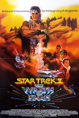 Star Trek II: The Wrath of Khan (1982) original movie poster for sale at Original Film Art - Vintage Movie Posters