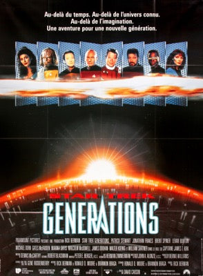 Star Trek: Generations (1994) original movie poster for sale at Original Film Art - Vintage Movie Posters