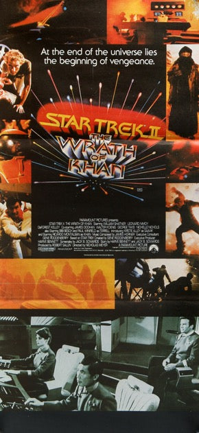 Star Trek II: The Wrath of Khan (1982) original movie poster for sale at Original Film Art - Vintage Movie Posters