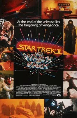 Star Trek II: The Wrath of Khan (1982) original movie poster for sale at Original Film Art - Vintage Movie Posters