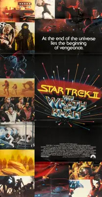 Star Trek II: The Wrath of Khan (1982) original movie poster for sale at Original Film Art - Vintage Movie Posters