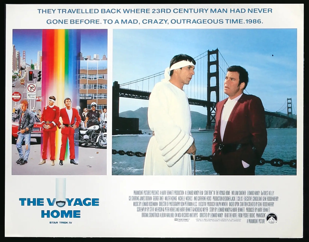 Star Trek IV: The Voyage Home (1986) original movie poster for sale at Original Film Art - Vintage Movie Posters
