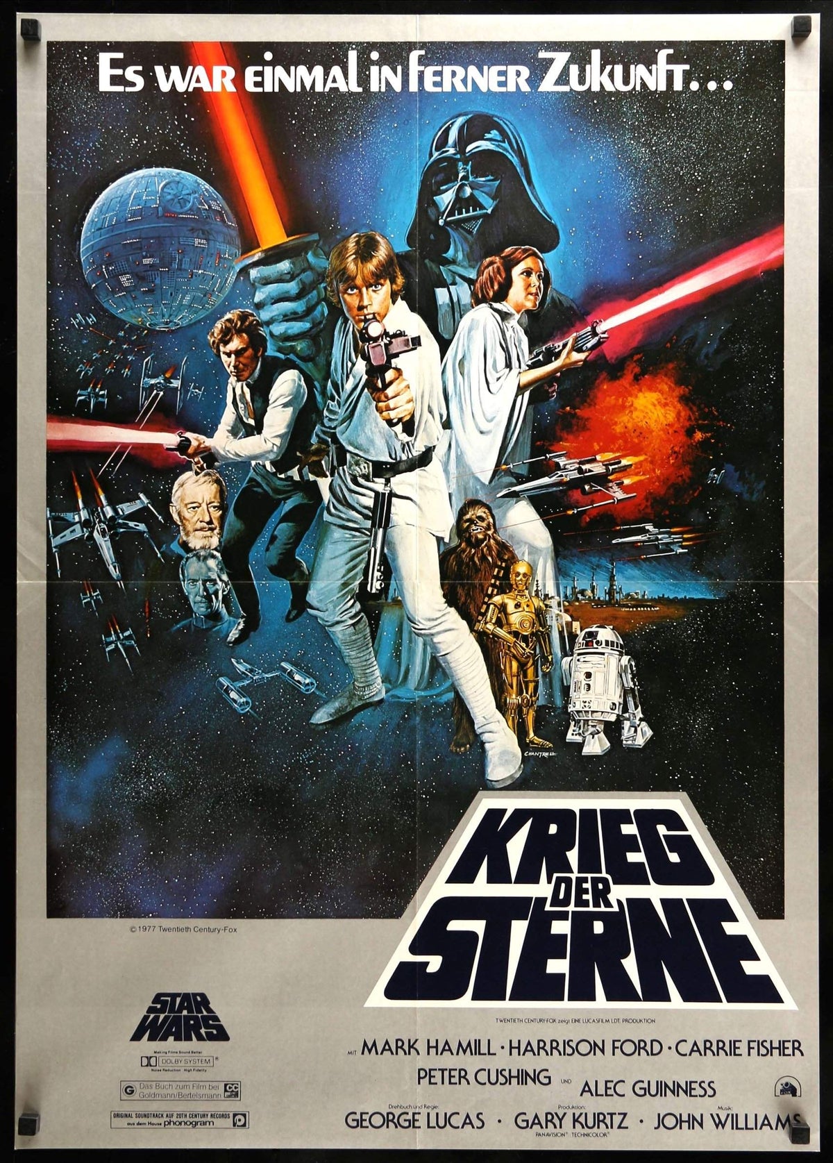 Star Wars (1977) original movie poster for sale at Original Film Art