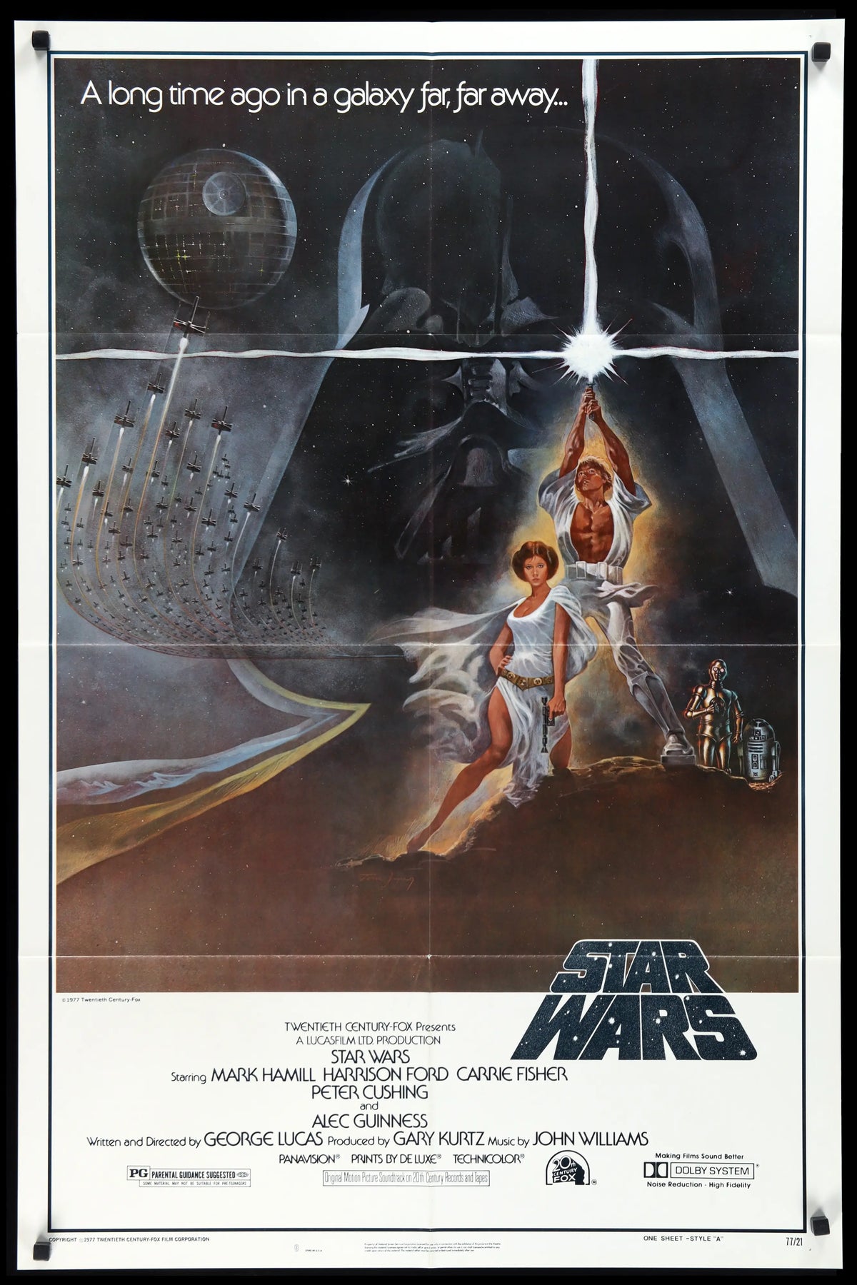 Star Wars (1977) original movie poster for sale at Original Film Art - Vintage Movie Posters