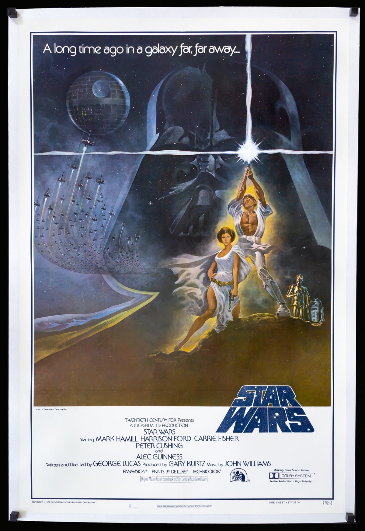Star Wars (1977) original movie poster for sale at Original Film Art