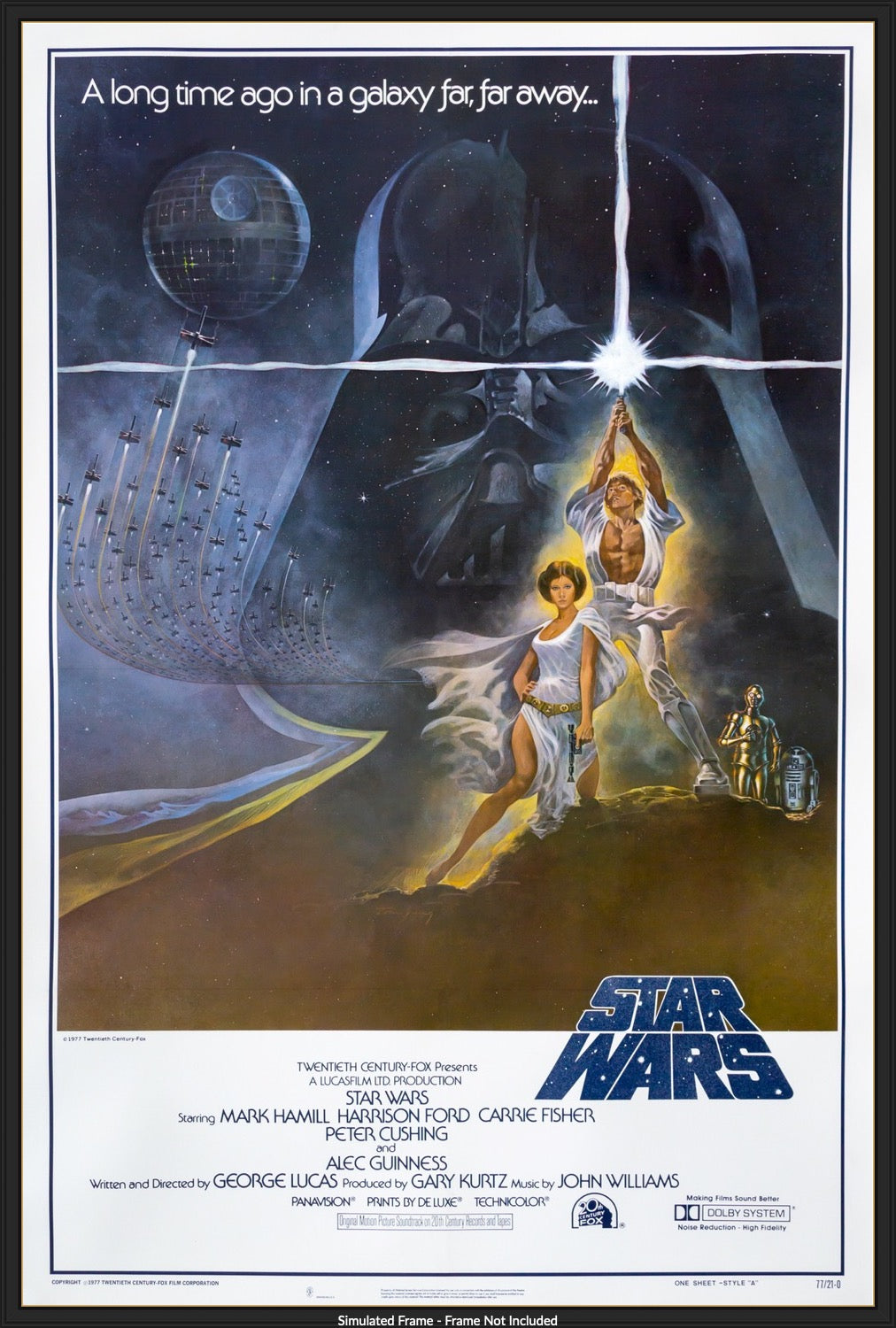 Star Wars (1977) original movie poster for sale at Original Film Art