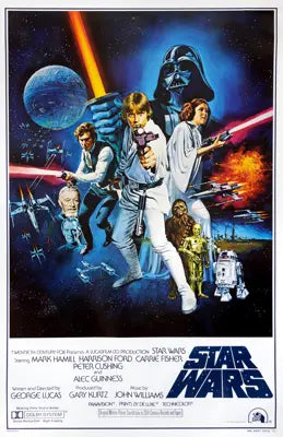 Star Wars (1977) original movie poster for sale at Original Film Art