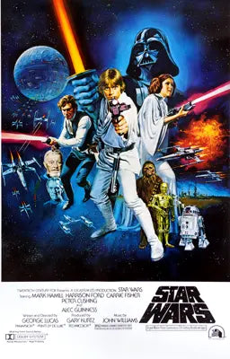 Star Wars (1977) original movie poster for sale at Original Film Art