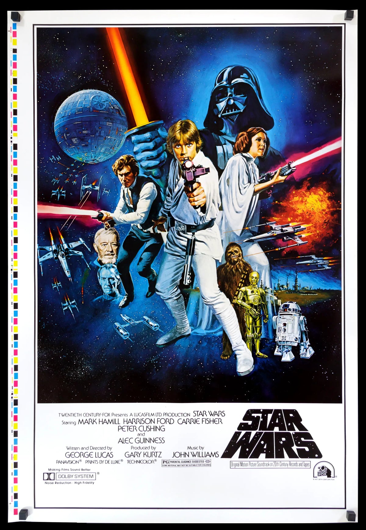 Star Wars (1977) original movie poster for sale at Original Film Art