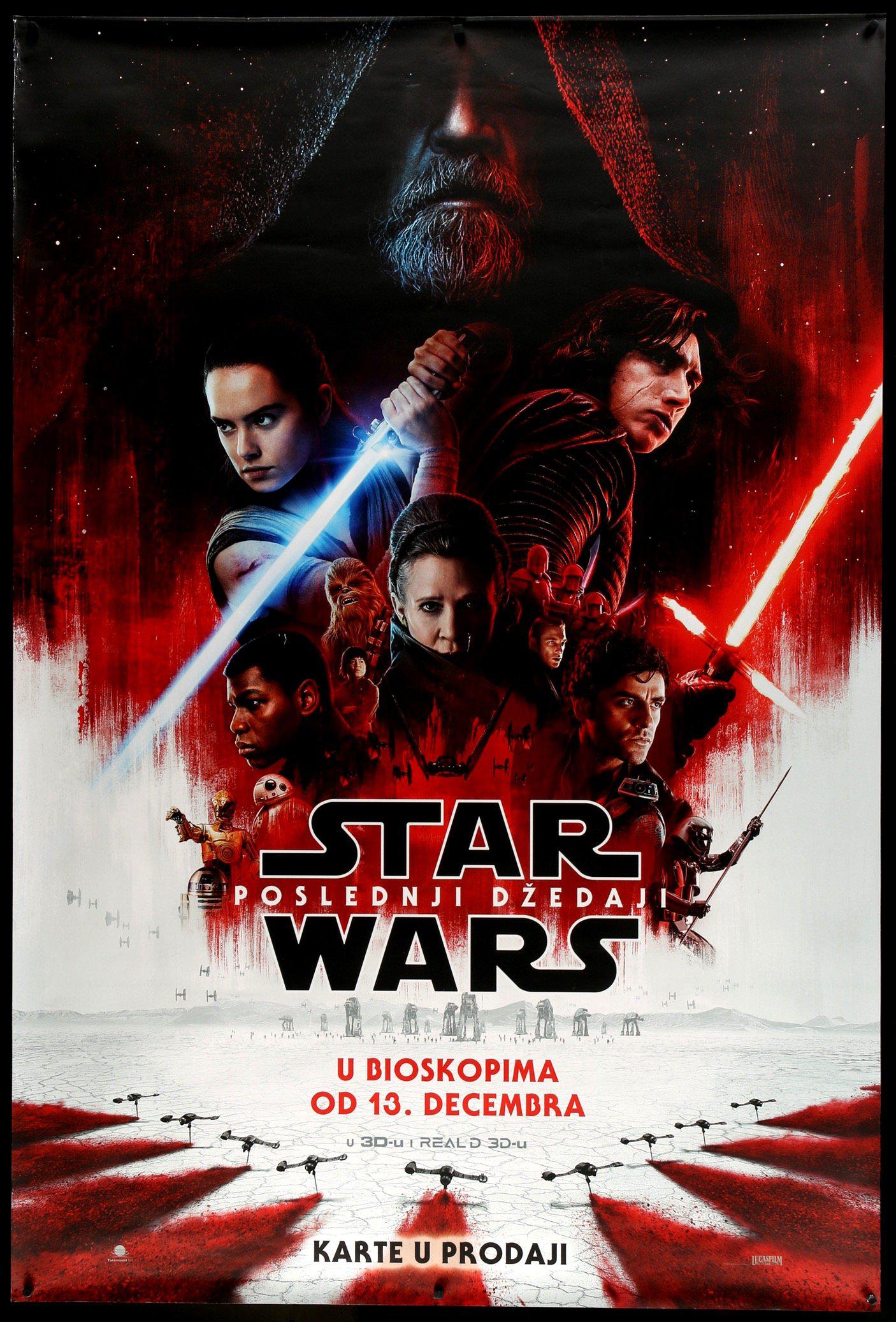 Star Wars: The Last Jedi (2017) original movie poster for sale at Original Film Art - Vintage Movie Posters