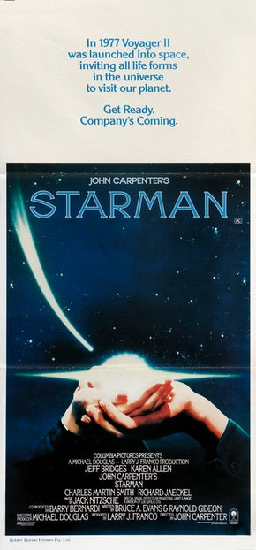 Starman (1984) original movie poster for sale at Original Film Art - Vintage Movie Posters