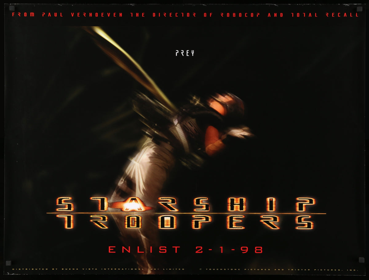 Starship Troopers (1997) original movie poster for sale at Original Film Art - Vintage Movie Posters