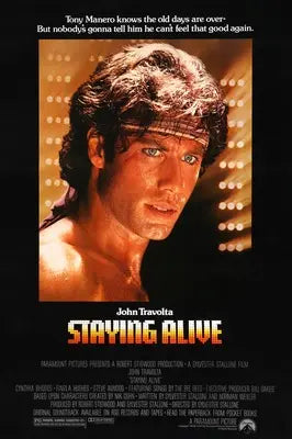 Staying Alive (1983) original movie poster for sale at Original Film Art - Vintage Movie Posters