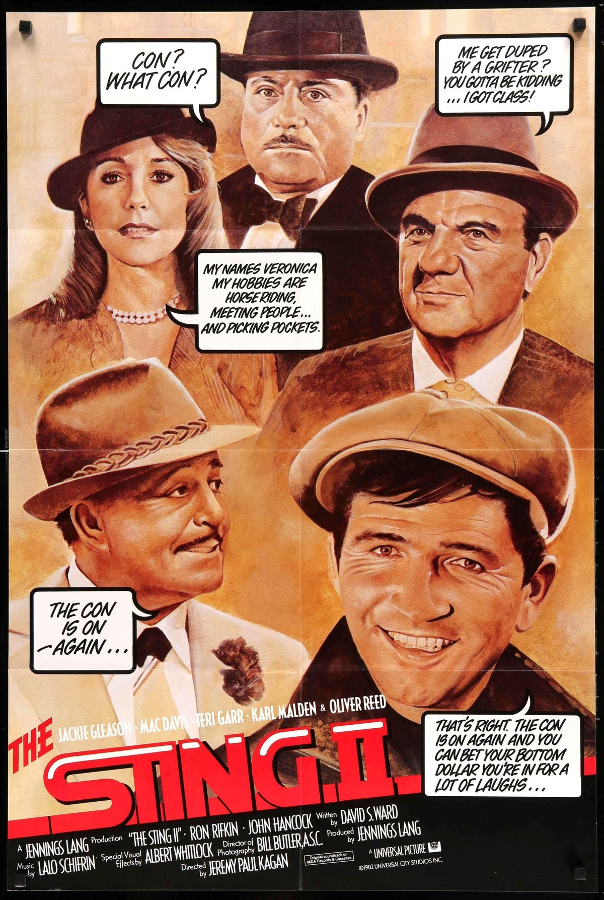 Sting II (1983) original movie poster for sale at Original Film Art - Vintage Movie Posters