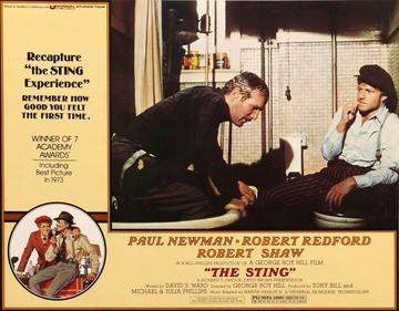 Sting (1973) original movie poster for sale at Original Film Art - Vintage Movie Posters