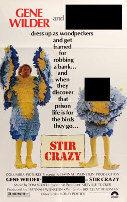 Stir Crazy (1980) original movie poster for sale at Original Film Art - Vintage Movie Posters