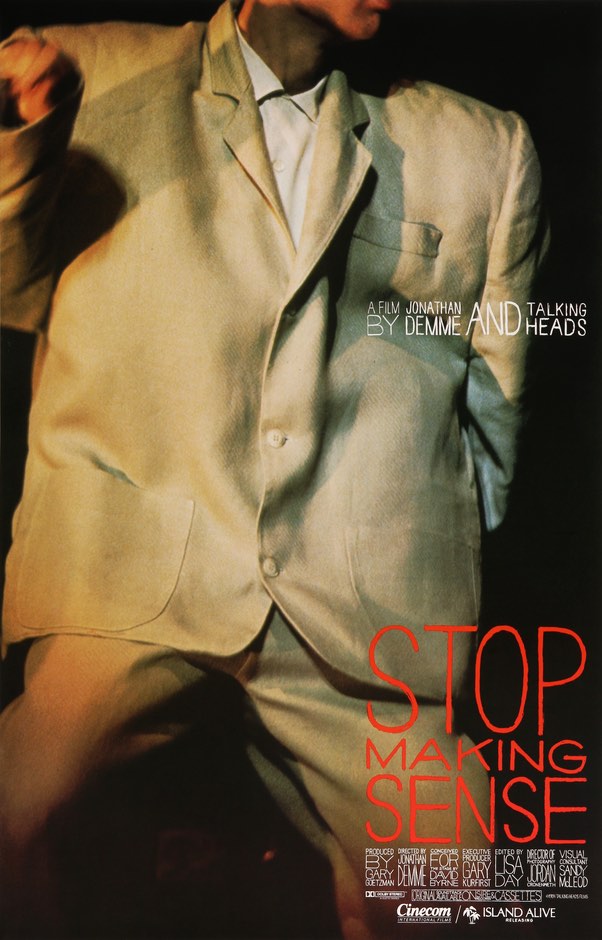 Stop Making Sense (1984) original movie poster for sale at Original Film Art - Vintage Movie Posters