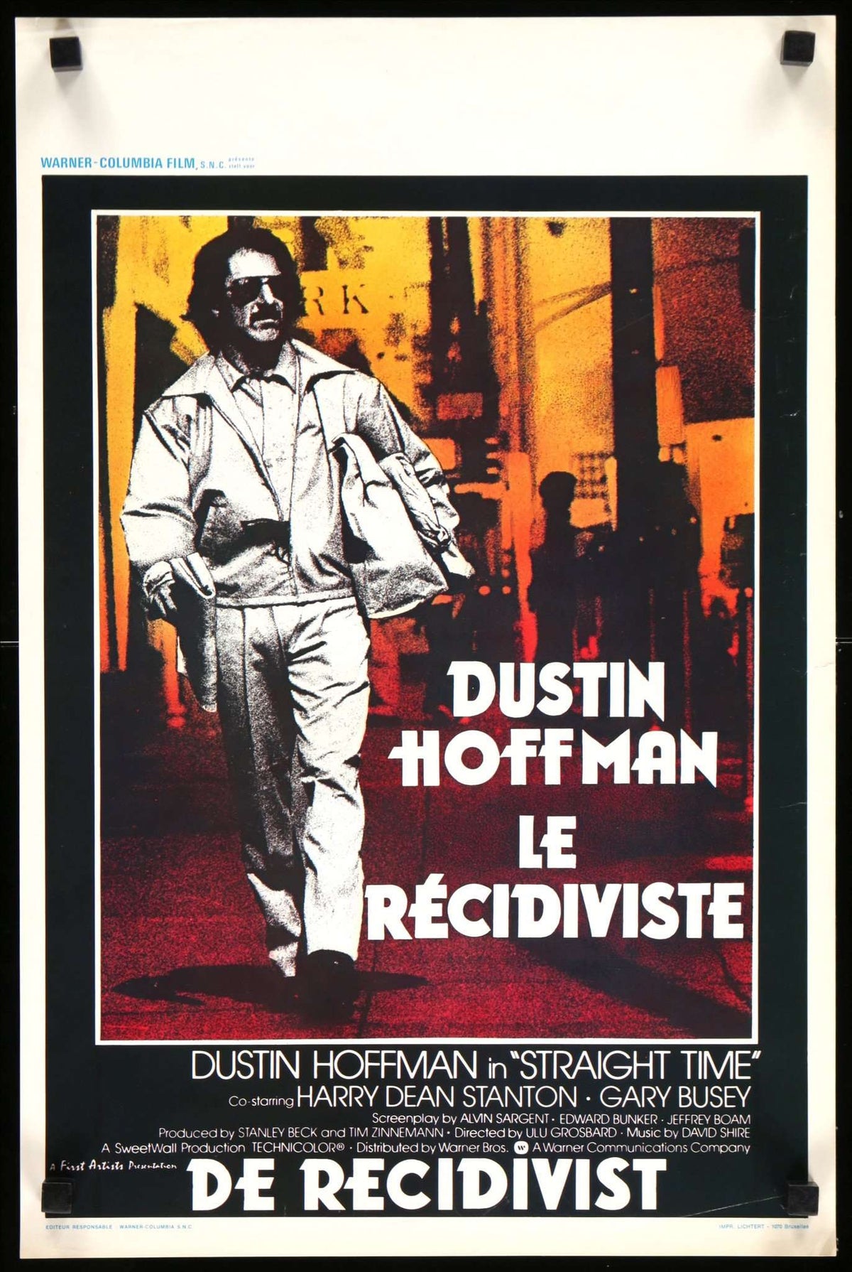 Straight Time (1978) original movie poster for sale at Original Film Art - Vintage Movie Posters