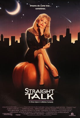 Straight Talk (1992) original movie poster for sale at Original Film Art - Vintage Movie Posters
