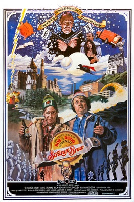 Strange Brew (1983) original movie poster for sale at Original Film Art - Vintage Movie Posters