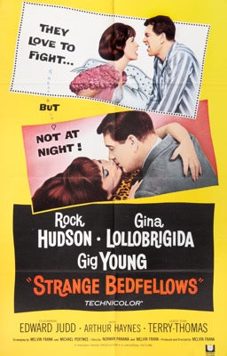Strange Bedfellows (1965) original movie poster for sale at Original Film Art - Vintage Movie Posters