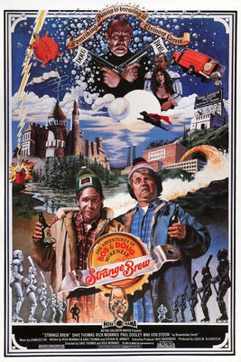 Strange Brew (1983) original movie poster for sale at Original Film Art - Vintage Movie Posters