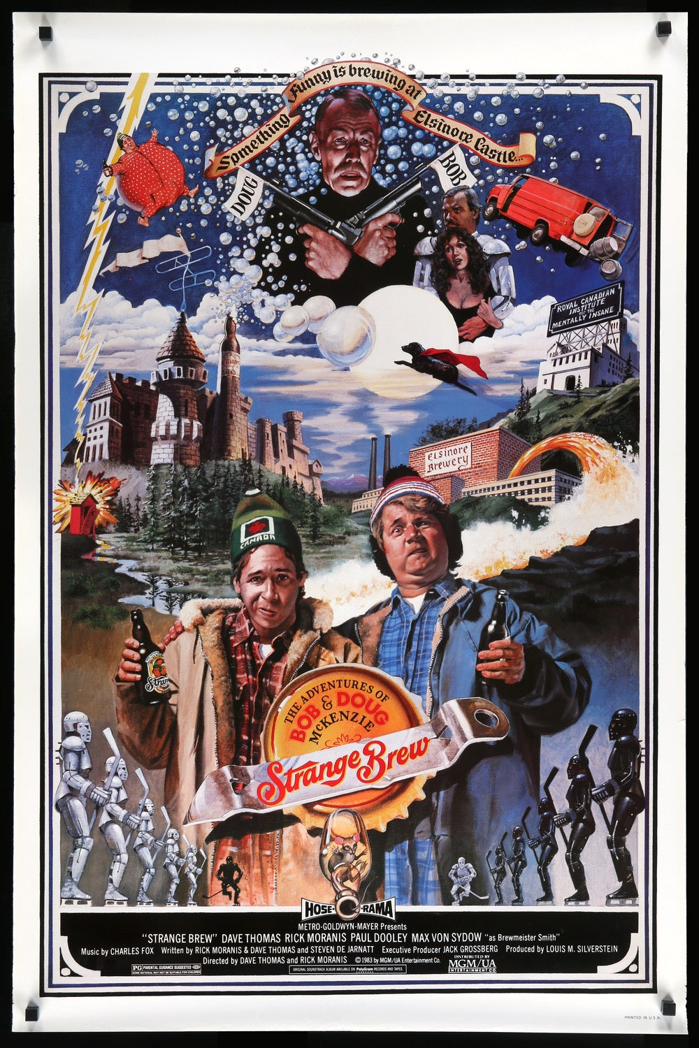 Strange Brew (1983) original movie poster for sale at Original Film Art - Vintage Movie Posters