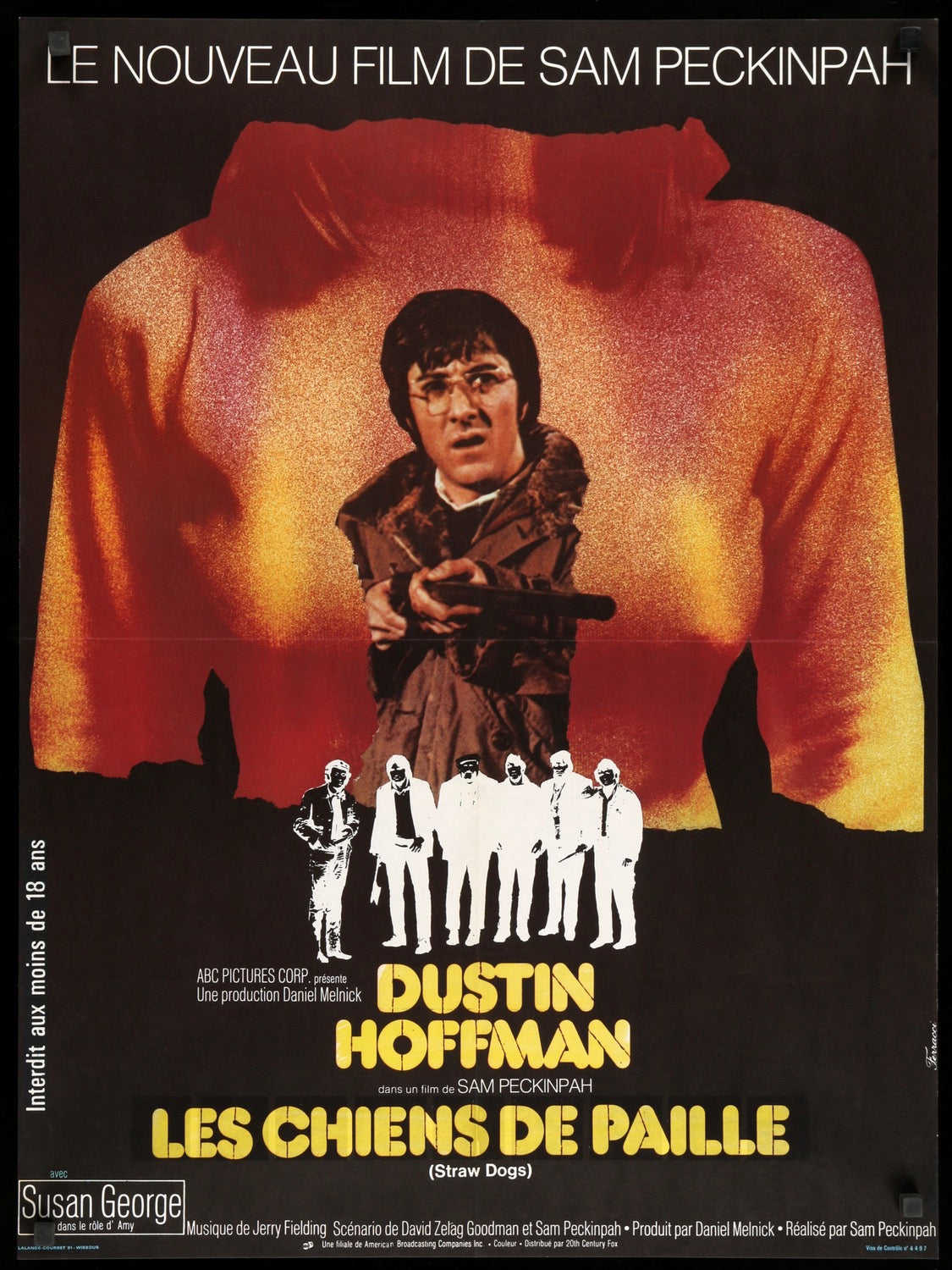 Straw Dogs (1971) original movie poster for sale at Original Film Art - Vintage Movie Posters