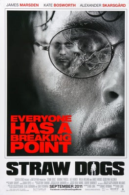 Straw Dogs (2011) original movie poster for sale at Original Film Art - Vintage Movie Posters