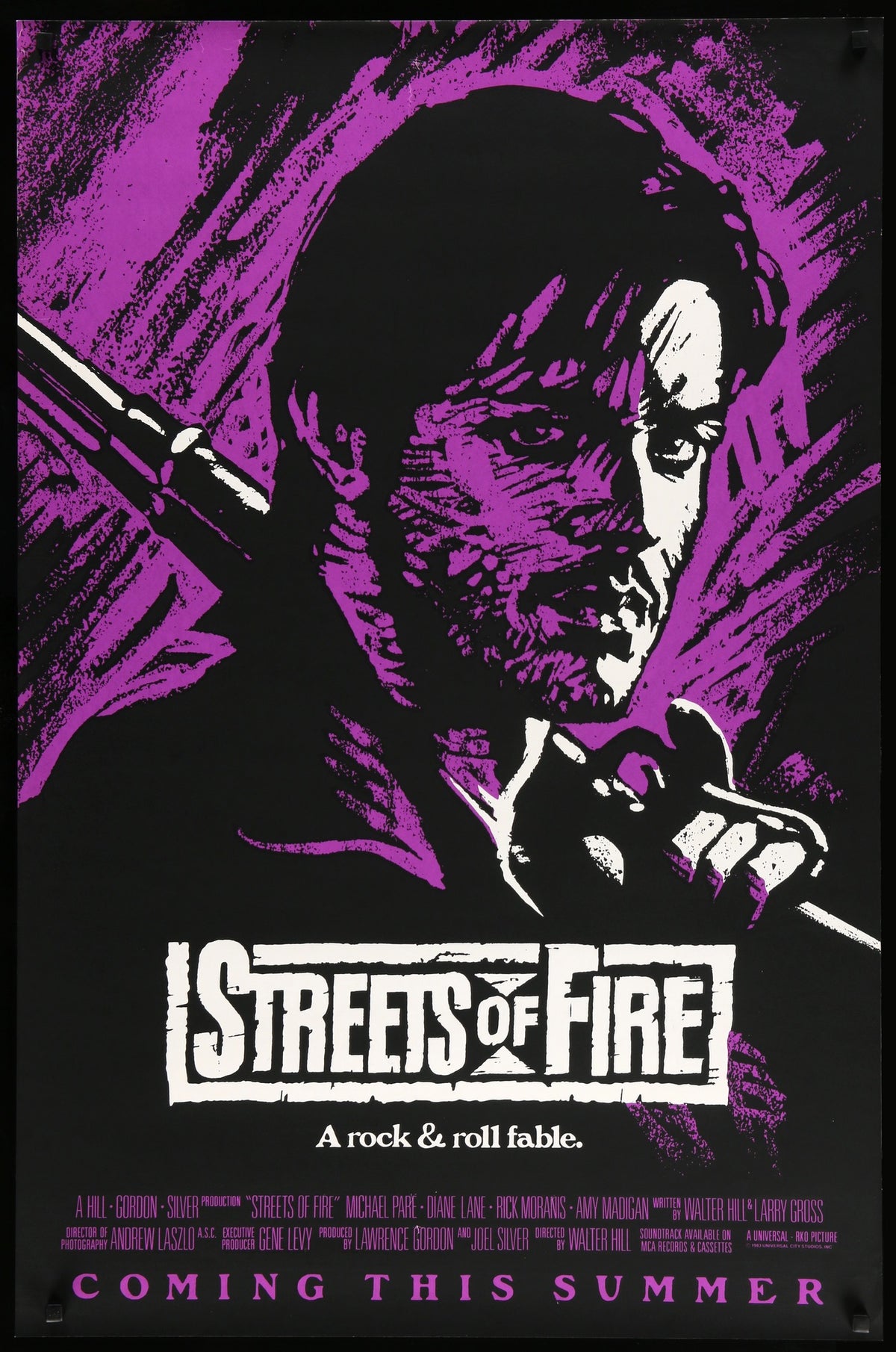 Streets of Fire (1984) original movie poster for sale at Original Film Art - Vintage Movie Posters