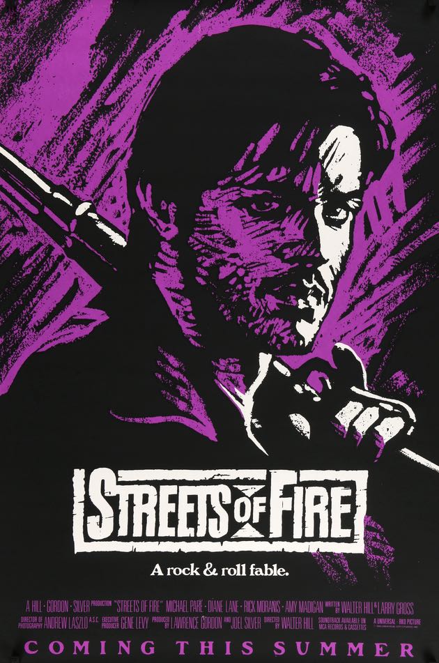Streets of Fire (1984) original movie poster for sale at Original Film Art - Vintage Movie Posters