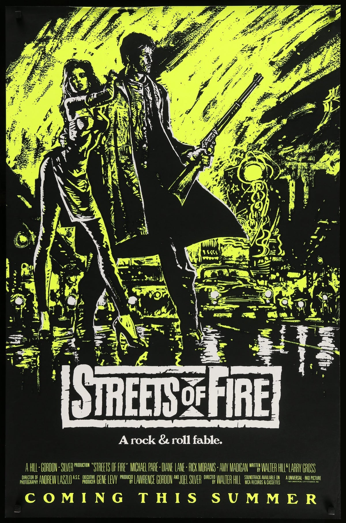 Streets of Fire (1984) original movie poster for sale at Original Film Art - Vintage Movie Posters