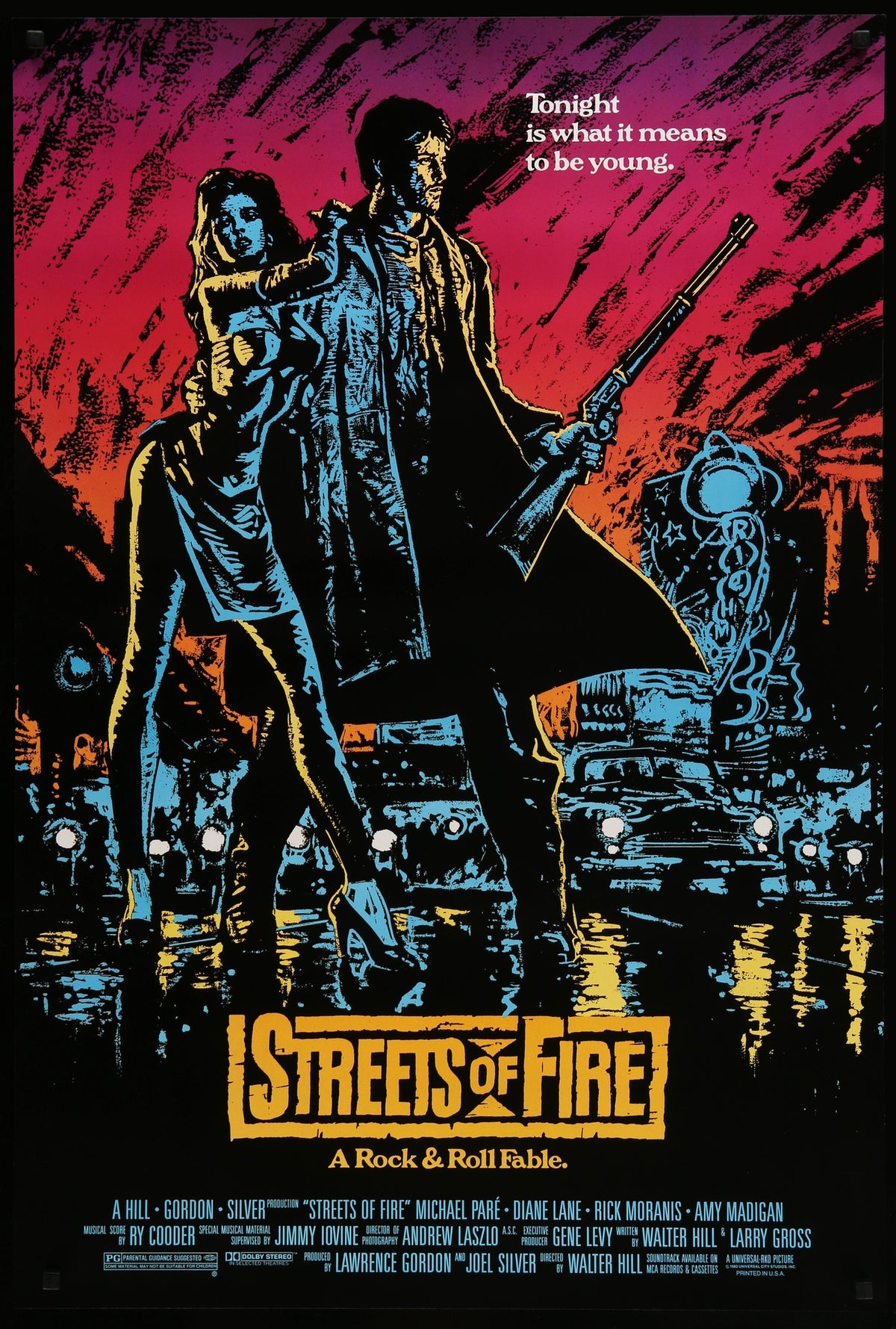 Streets of Fire (1984) original movie poster for sale at Original Film Art - Vintage Movie Posters