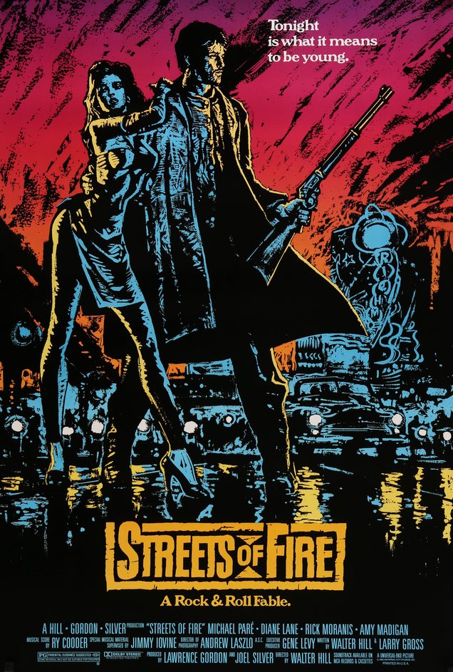Streets of Fire (1984) original movie poster for sale at Original Film Art - Vintage Movie Posters