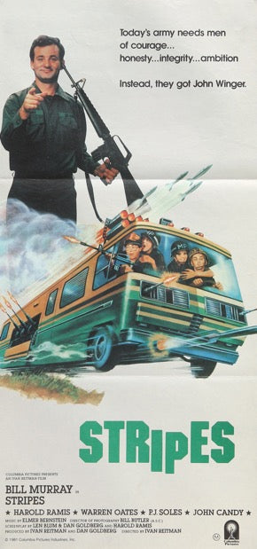 Stripes (1981) original movie poster for sale at Original Film Art - Vintage Movie Posters