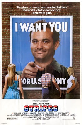 Stripes (1981) original movie poster for sale at Original Film Art - Vintage Movie Posters
