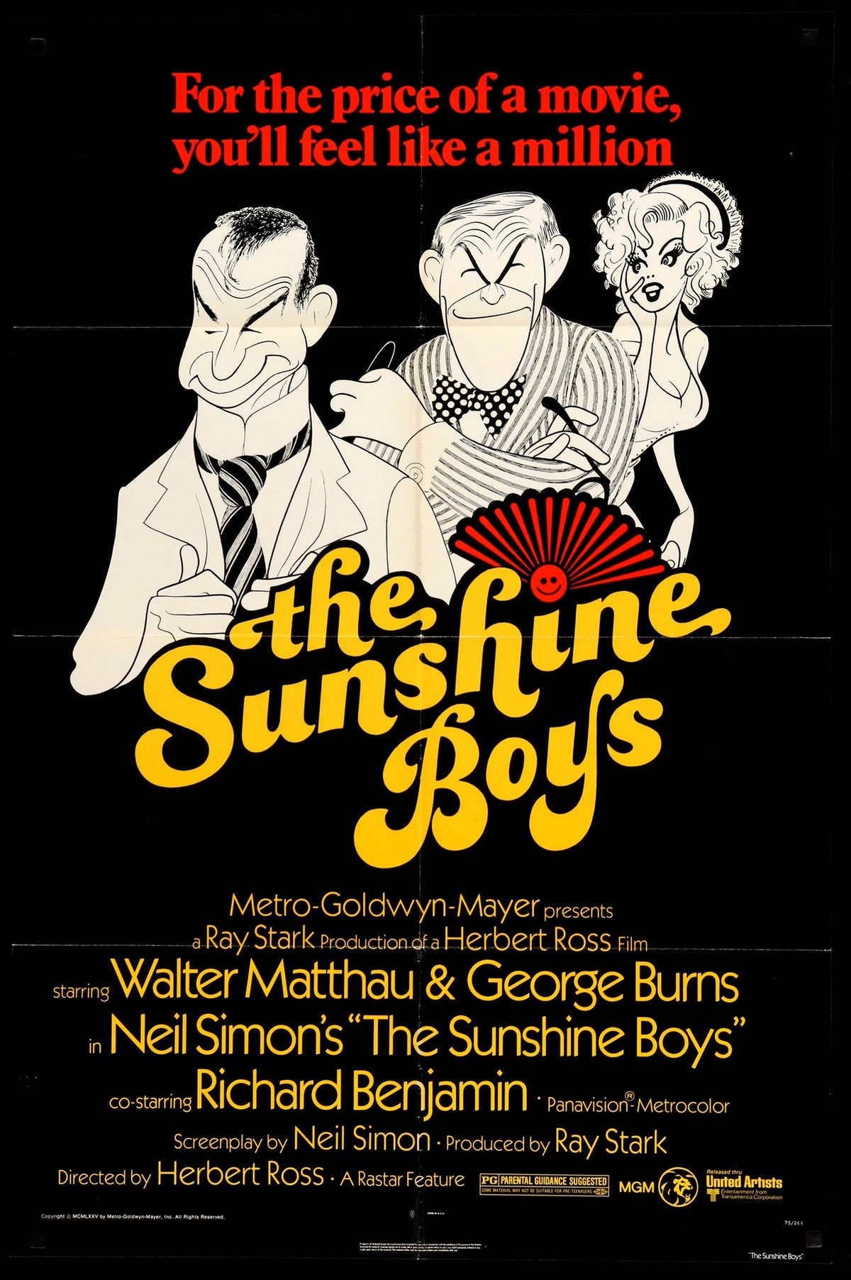 Sunshine Boys (1975) original movie poster for sale at Original Film Art