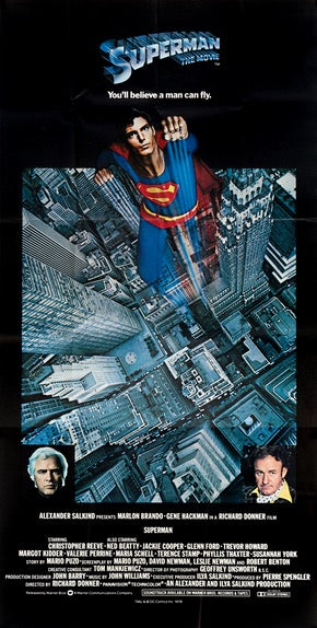 Superman: The Movie (1978) original movie poster for sale at Original Film Art - Vintage Movie Posters