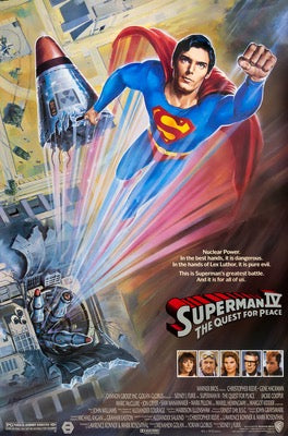 Superman IV: The Quest For Peace (1987) original movie poster for sale at Original Film Art - Vintage Movie Posters